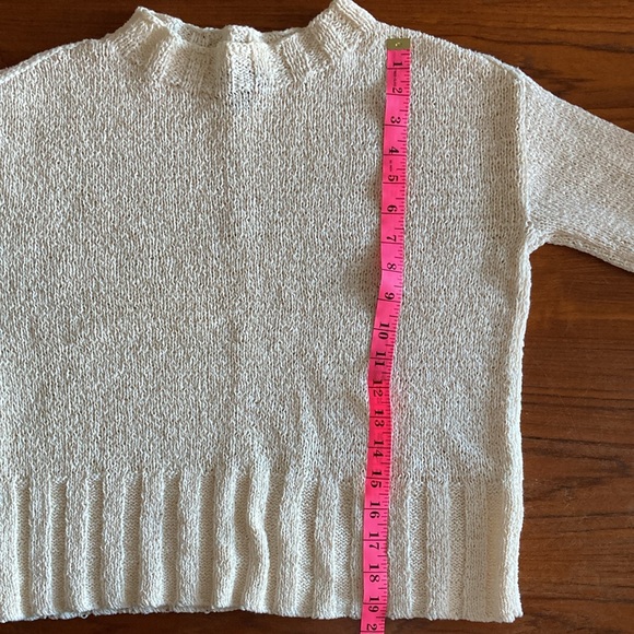 J. CREW Cream Knit Sweater Sz: XXS - Fits like a Small - Picture 5 of 9